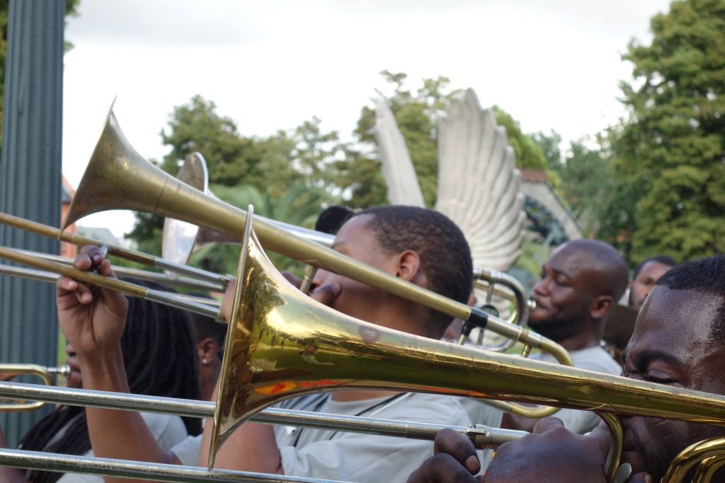 trumpet players New Orleans